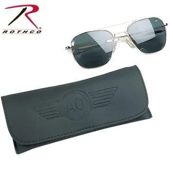 AO Eyewear 55MM Polarized Pilot Sunglasses