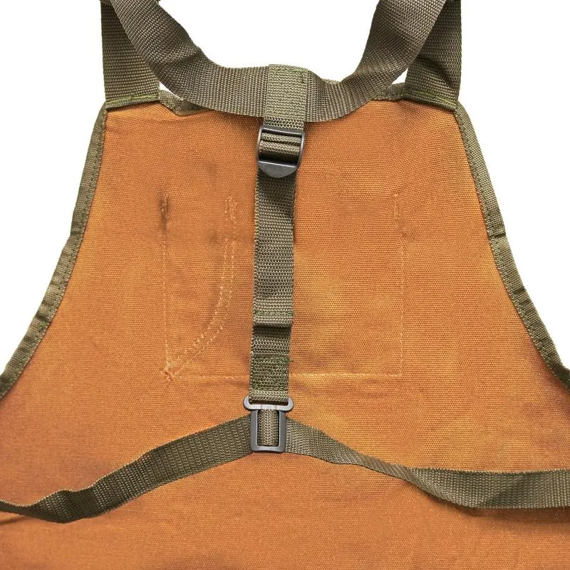 Bucket Boss 80300 SuperShop Apron, 52 in Waist, Fabric, Brown/Green, 2 -Pocket