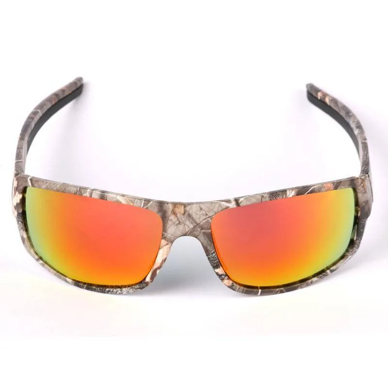 Camouflage Frame Polarised Sunglasses (100% UV400 Protection )