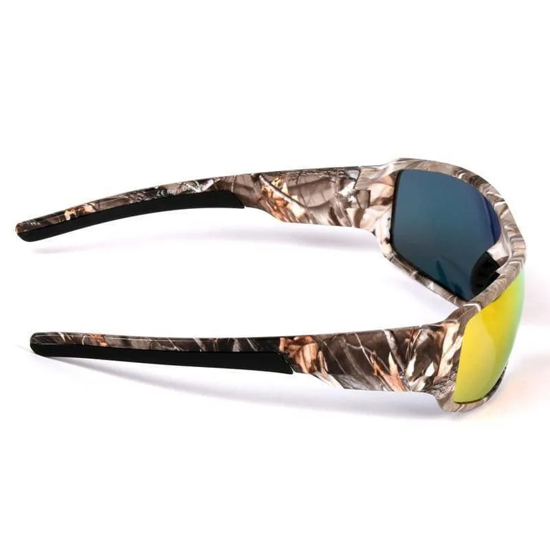 Camouflage Frame Polarised Sunglasses (100% UV400 Protection )