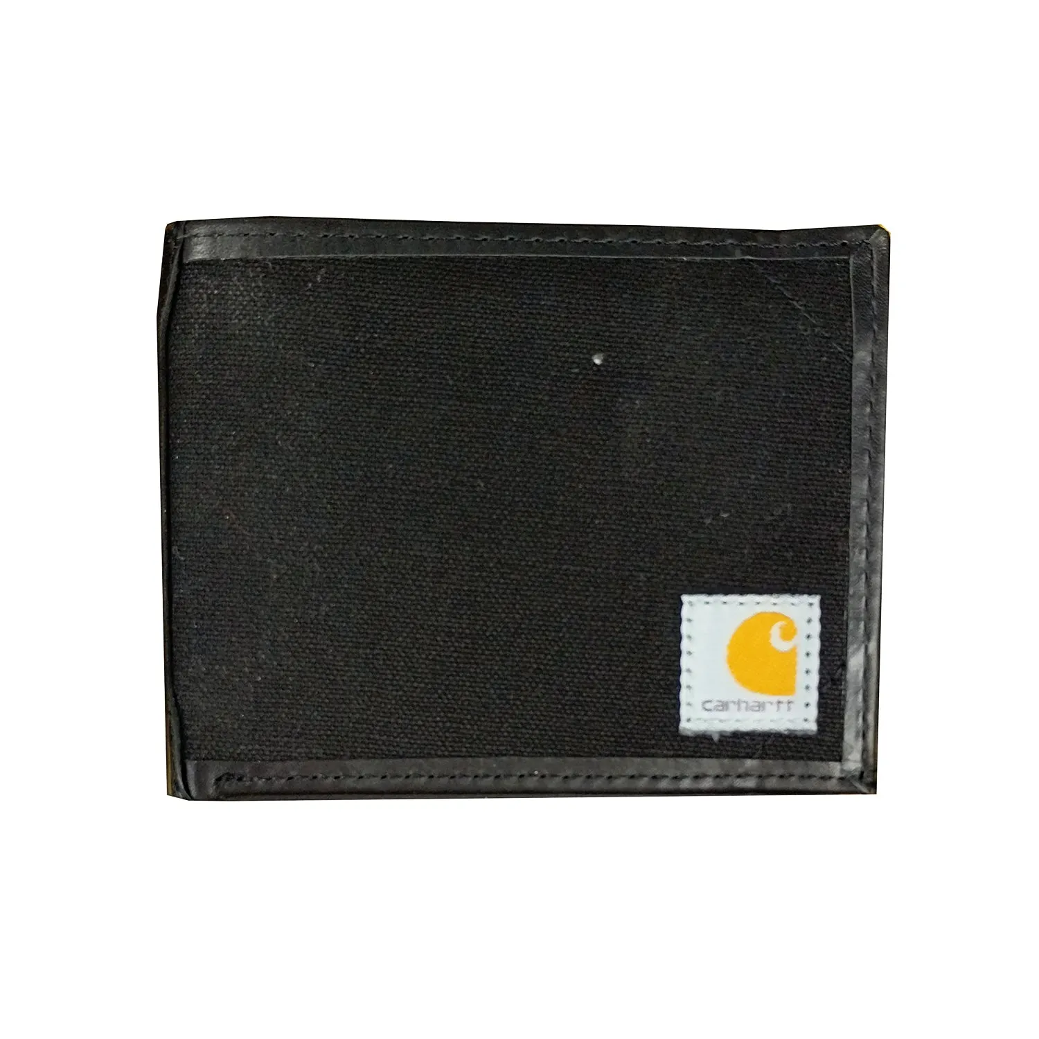 Canvas Leather Trim Passcase Wallet B0000227