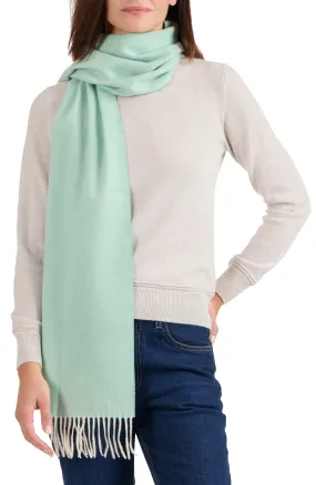 CASHMERE MELANGE SOLID SCARF