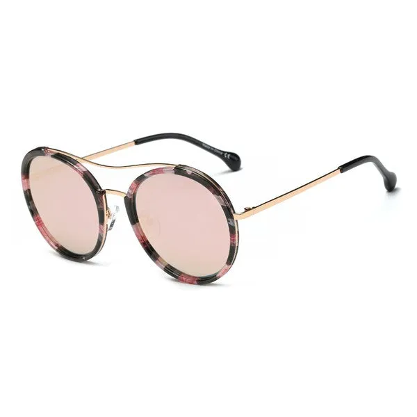 Colored Round Polarized Sunglasses