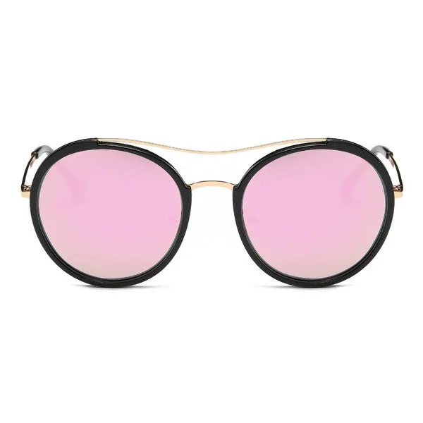 Colored Round Polarized Sunglasses