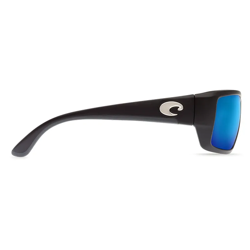 Fantail Black Frames with Blue Mirror Lens 580P