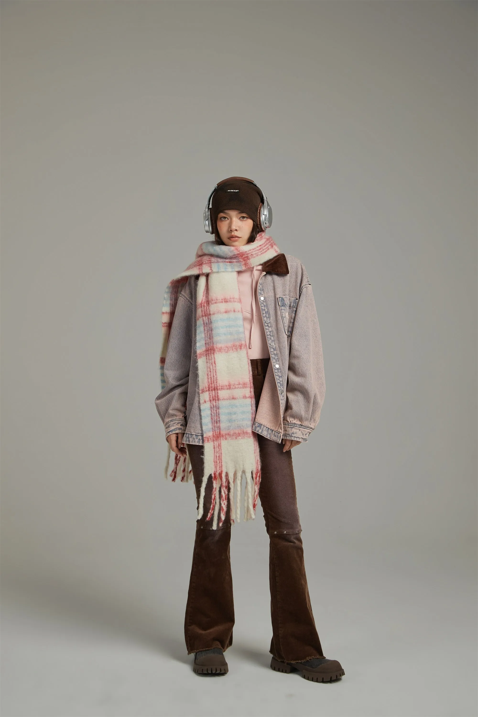 Fringe Check Muffler