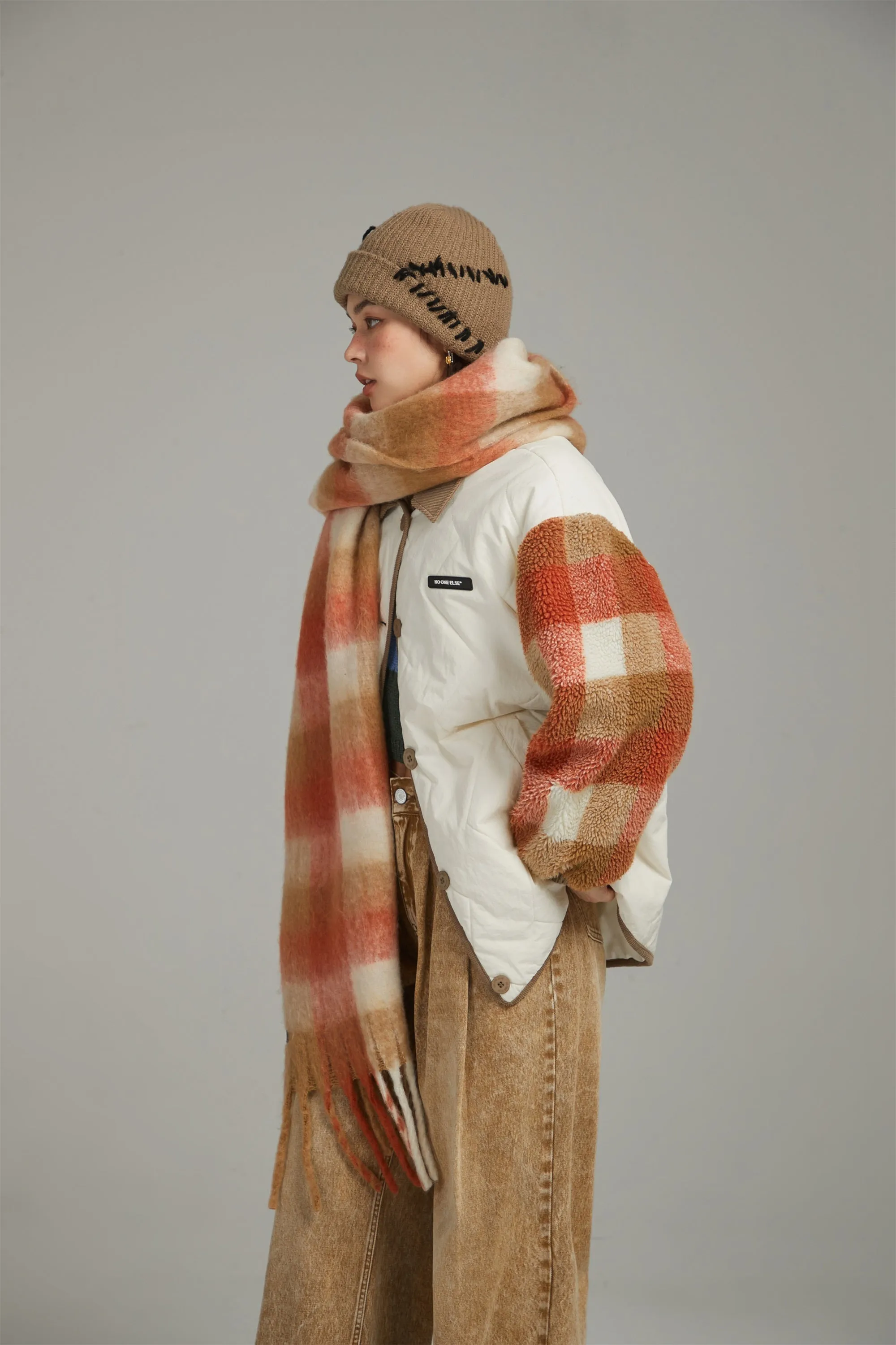 Fringe Check Muffler