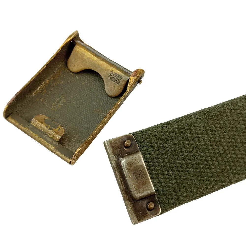 German Olive Drab Trouser Belt