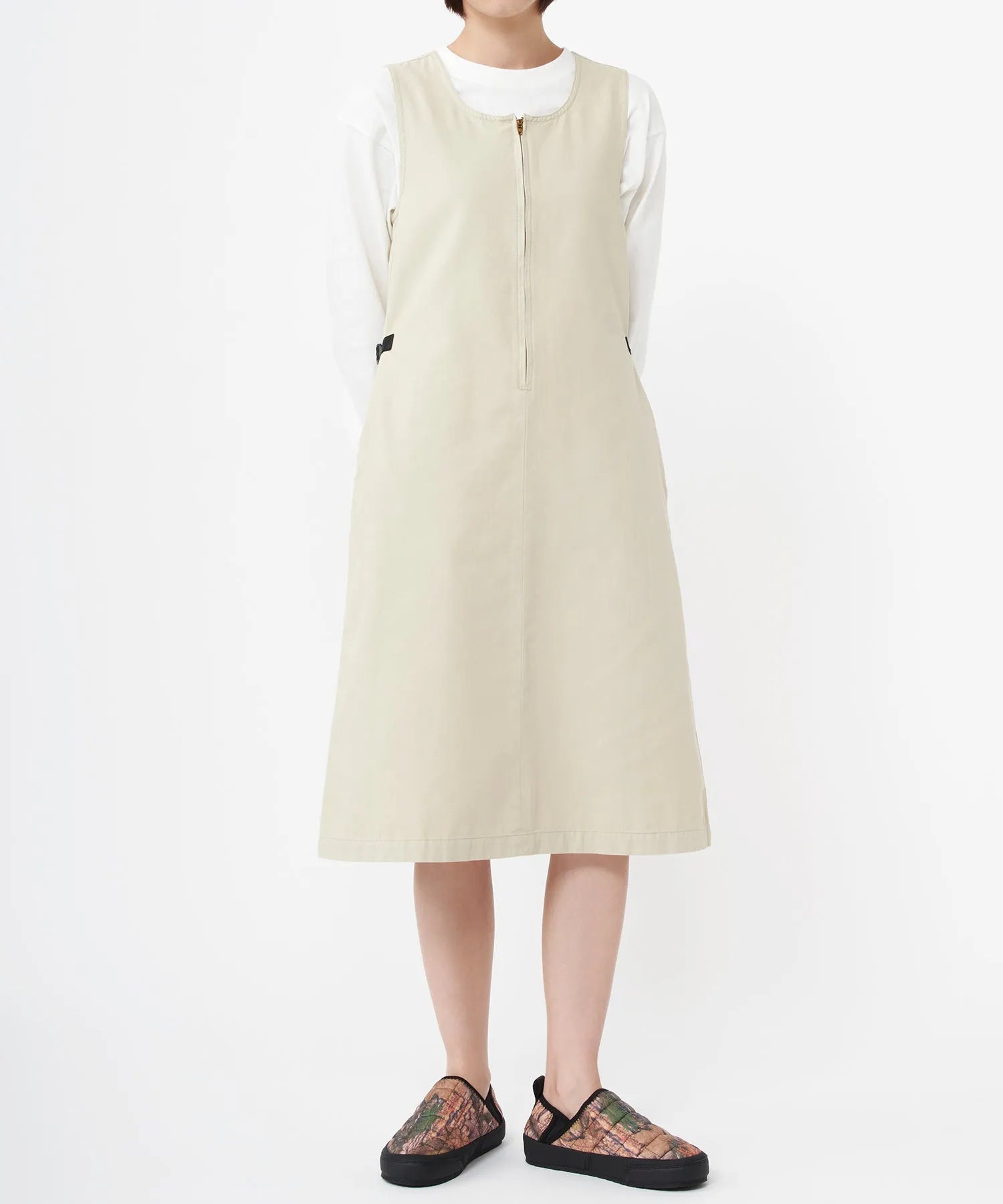 Gramicci Canvas Mid-Length Dress