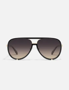 High Profile Polarized, Black Gold/Smoke