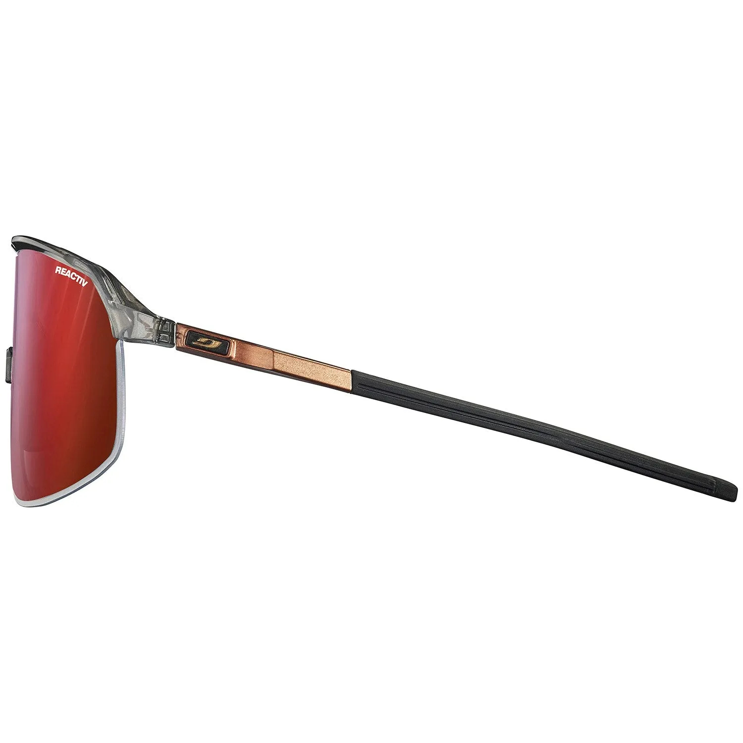 Julbo Density Sunglasses Translucent Black / Copper REACTIV 0-3 High Contrast