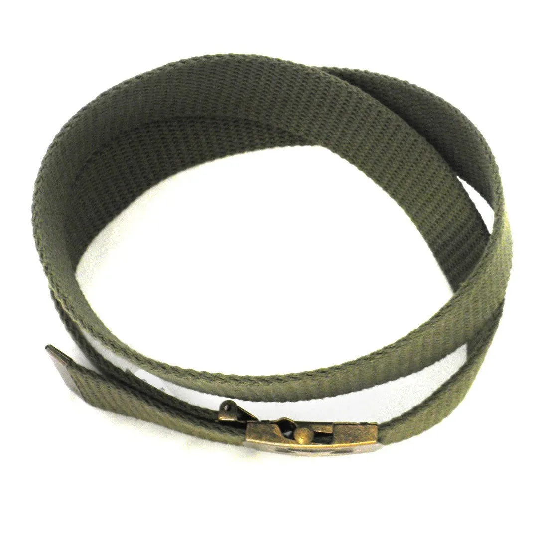 KELSO - Mens Khaki Webbing Belt