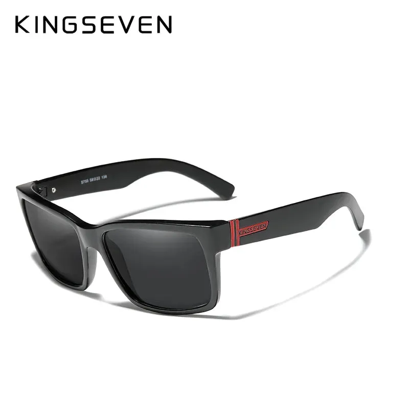 KINGSEVEN Sports Polarized Men‘s Sunglasses Goggle Mirror Lens Male Sun Glasses Women For Men Eyewear 9 Colors Available