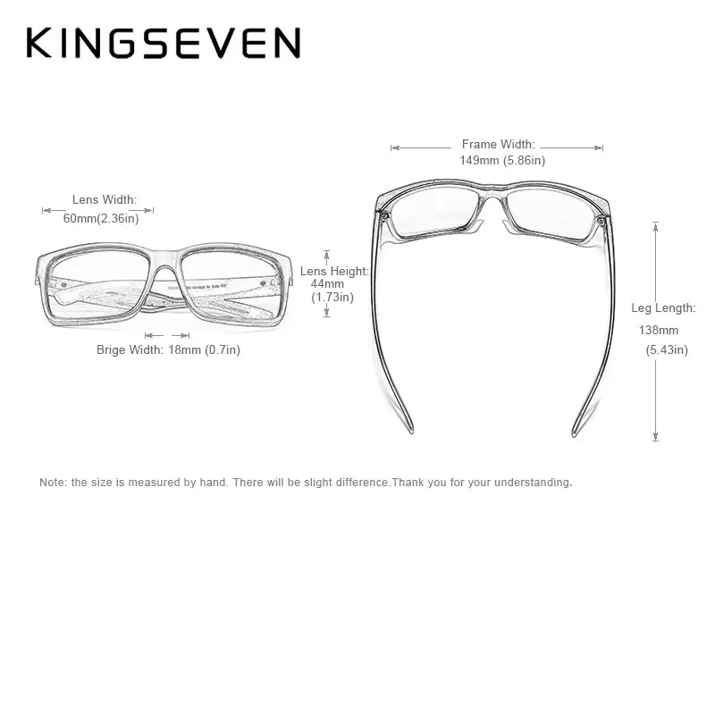 KINGSEVEN Sports Polarized Men‘s Sunglasses Goggle Mirror Lens Male Sun Glasses Women For Men Eyewear 9 Colors Available