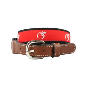 Logo Ribbon Canvas Belt