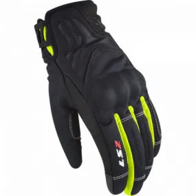 Ls2 Jet 2 Lady Gloves Black H-V Yellow