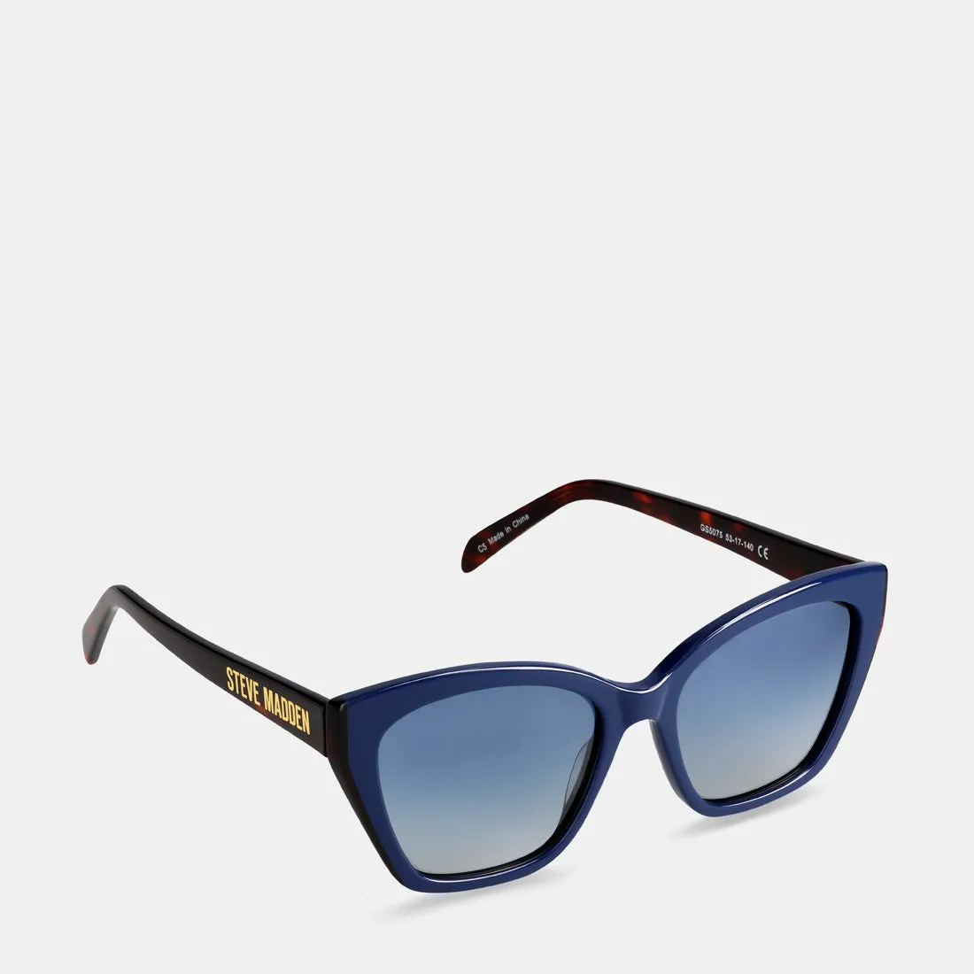 MADDEN VIXEN SHINE NAVY WITH TORTOISHELL TEMPLES