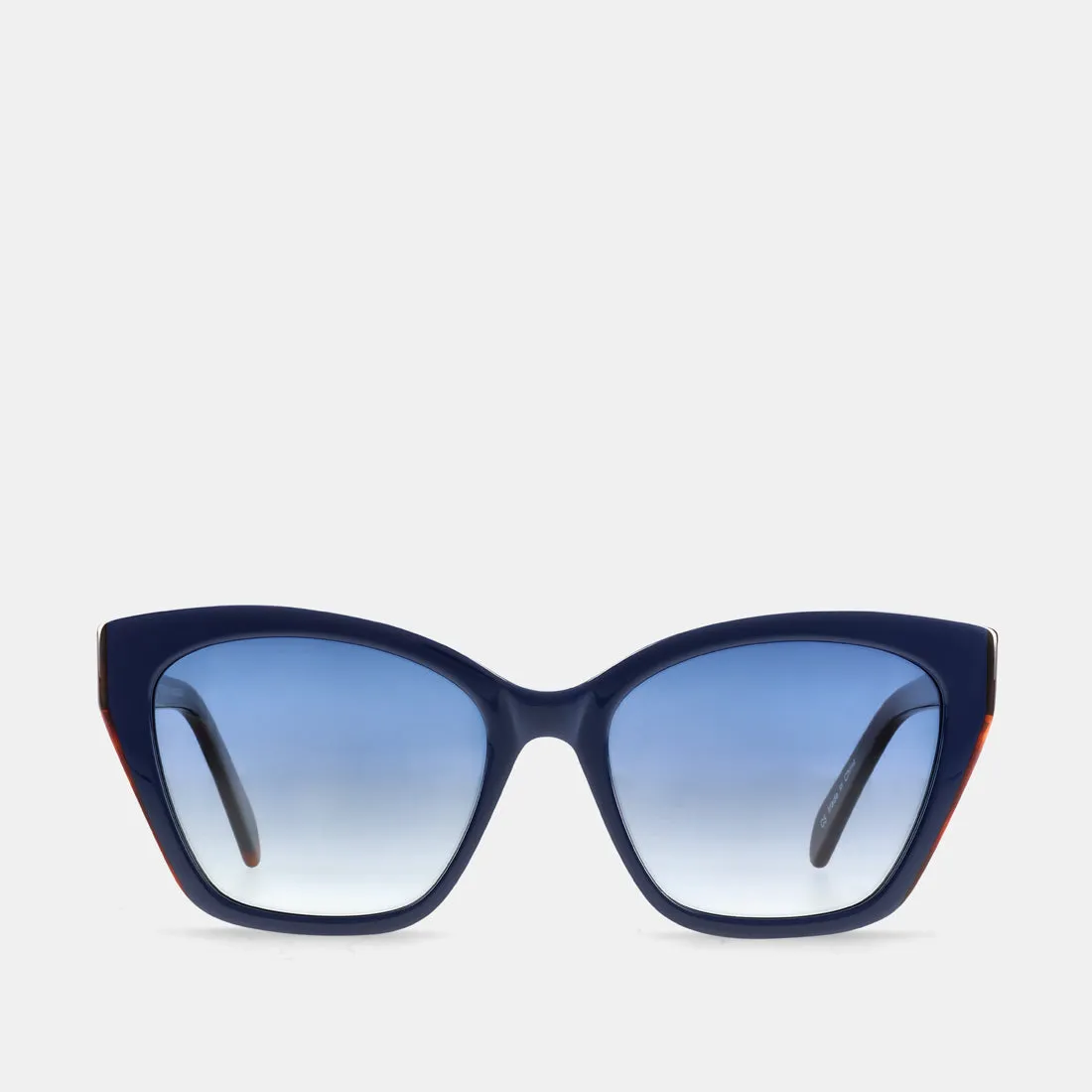 MADDEN VIXEN SHINE NAVY WITH TORTOISHELL TEMPLES