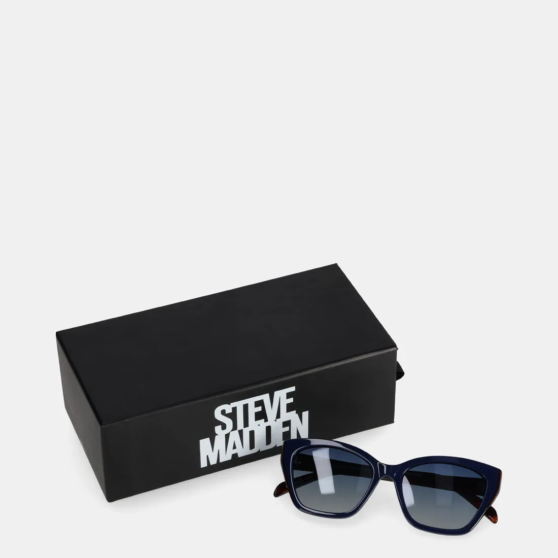 MADDEN VIXEN SHINE NAVY WITH TORTOISHELL TEMPLES