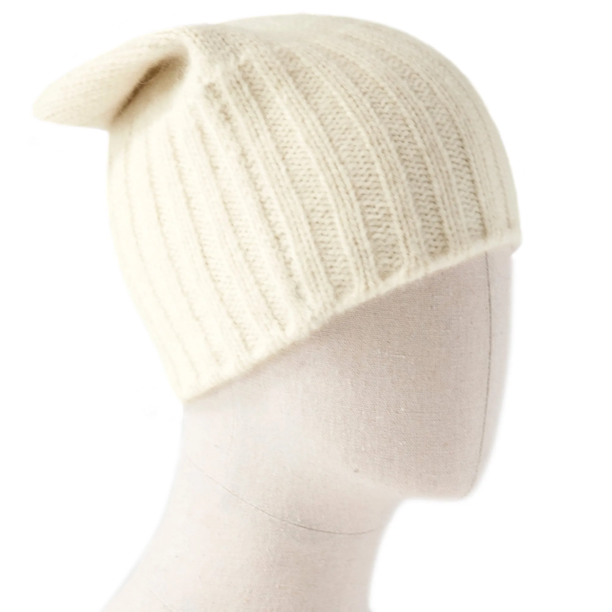 Meg Cohen Hand-Knit Flat Hat