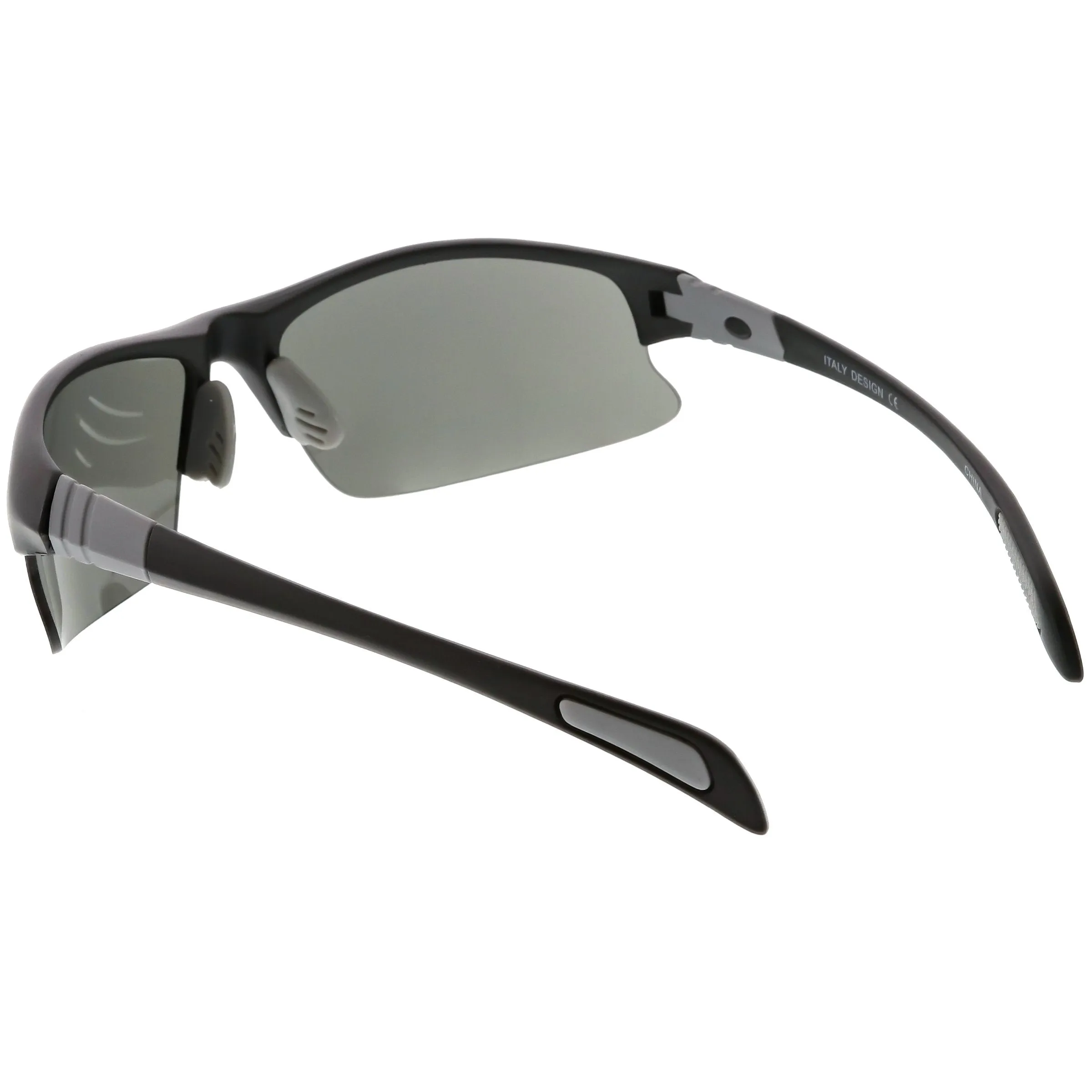 Men's Sports Performance Sports Half Jacket Wrap Sunglasses A418