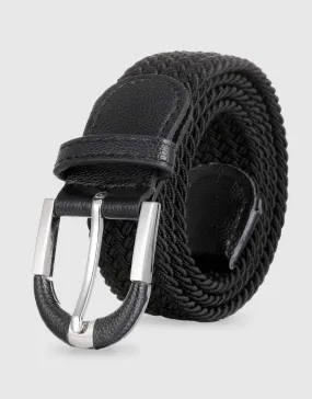 Men's Twill Weave Elastic Belt