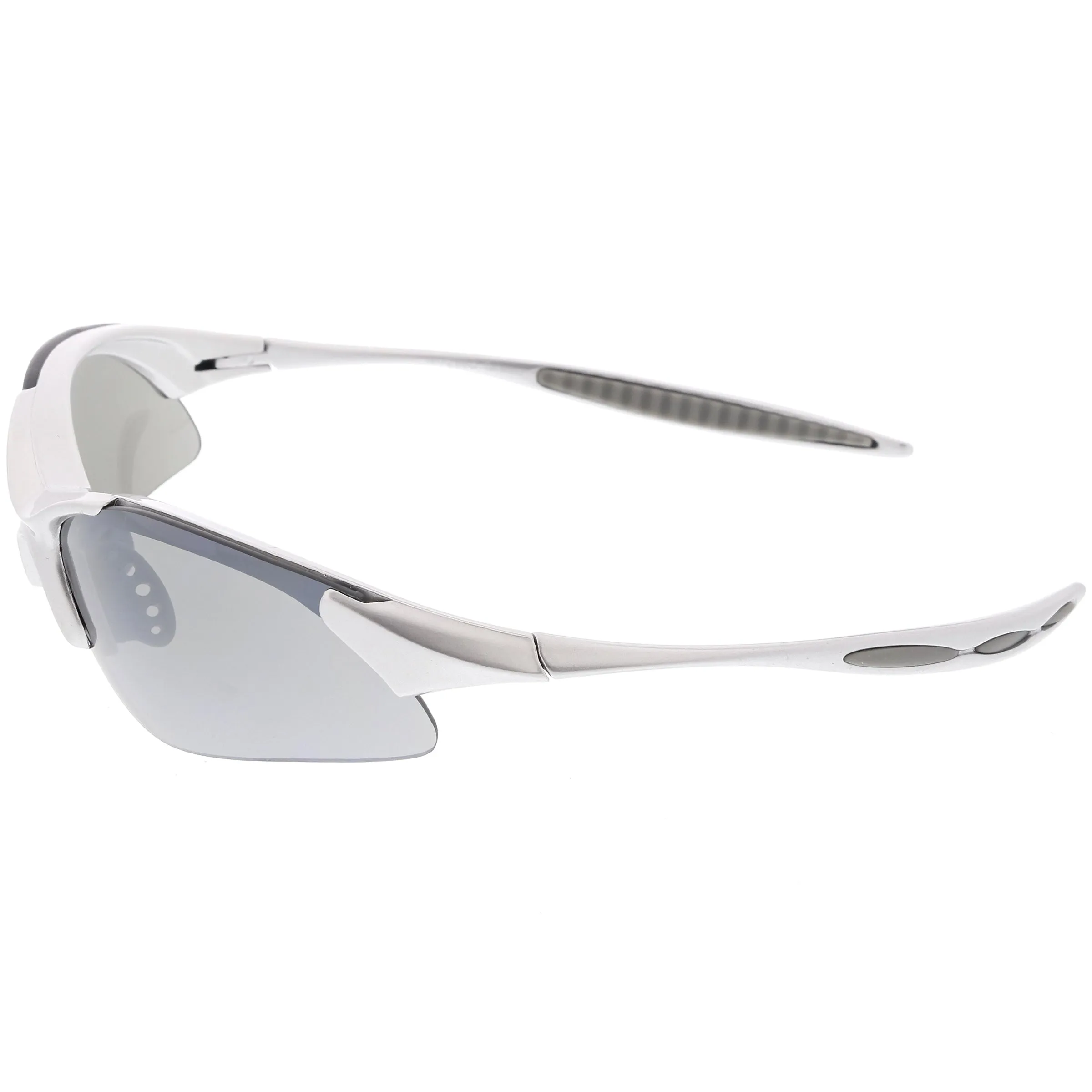 Performance Sports Light Weight TR-90 Curved Half Frame Sunglasses C814