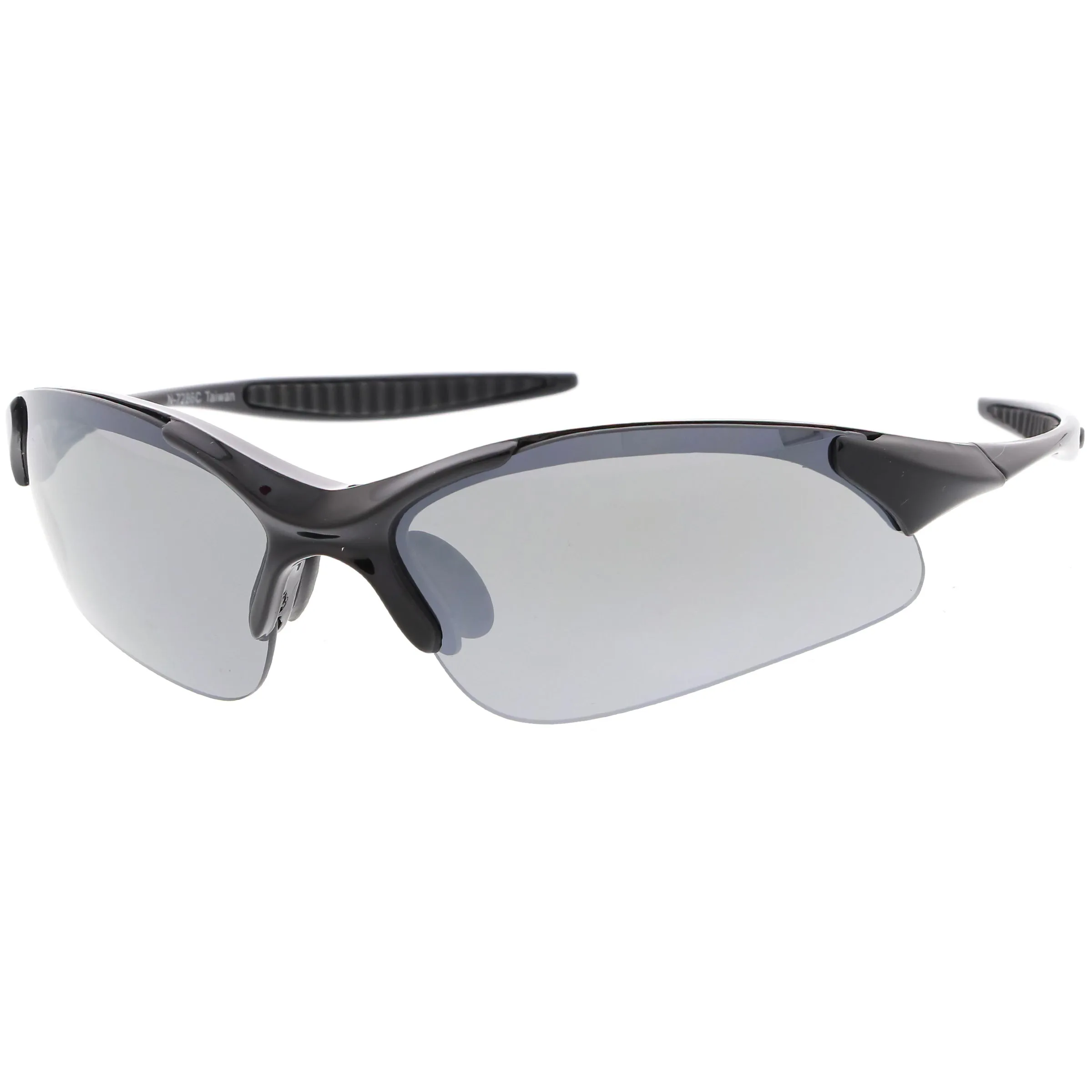 Performance Sports Light Weight TR-90 Curved Half Frame Sunglasses C814