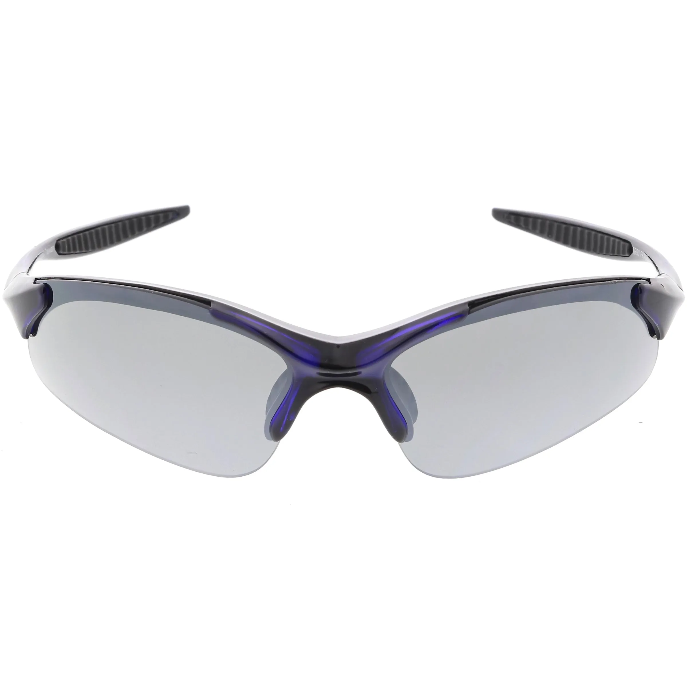 Performance Sports Light Weight TR-90 Curved Half Frame Sunglasses C814