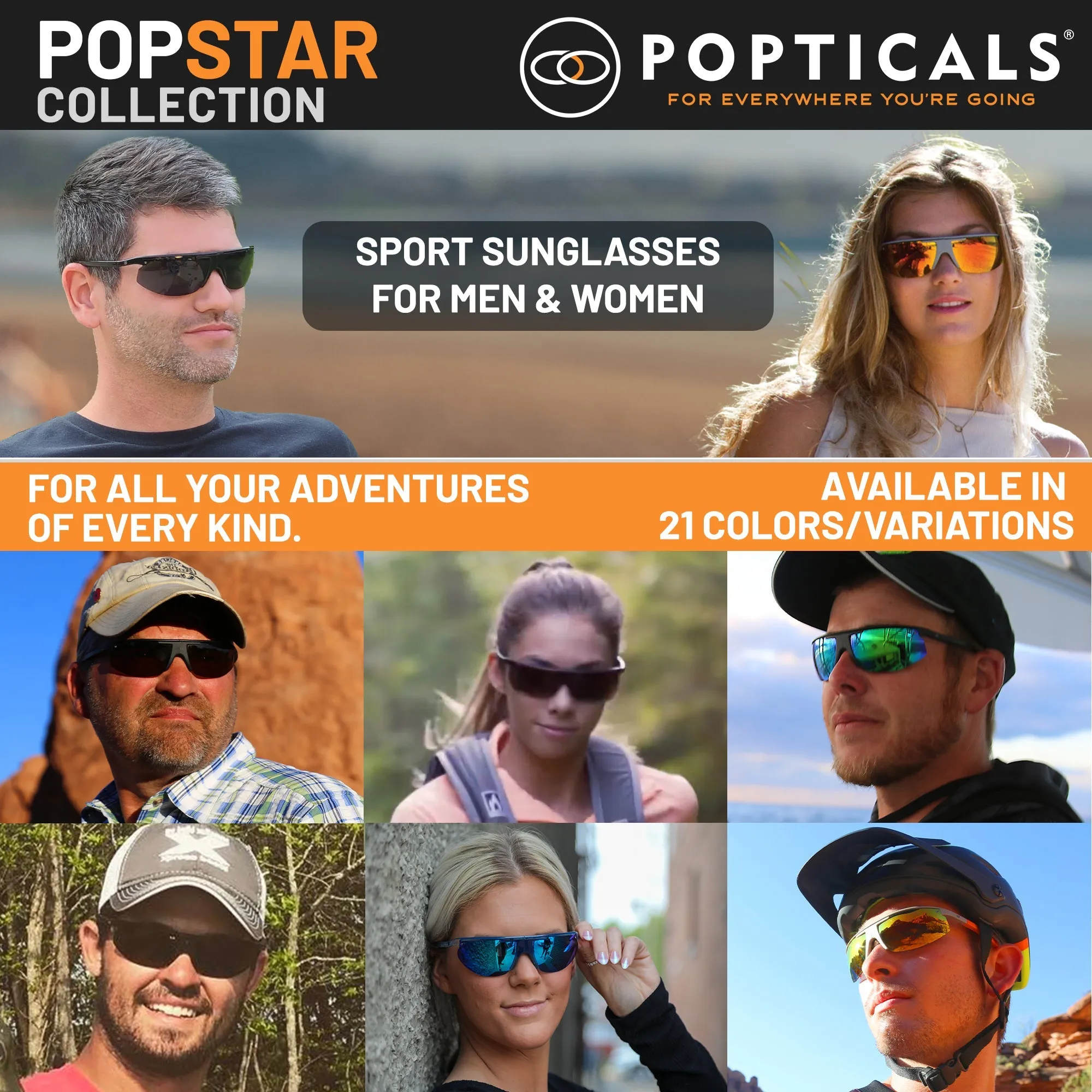 POPSTAR | Non-Polarized, Matte Black, Gray Lens