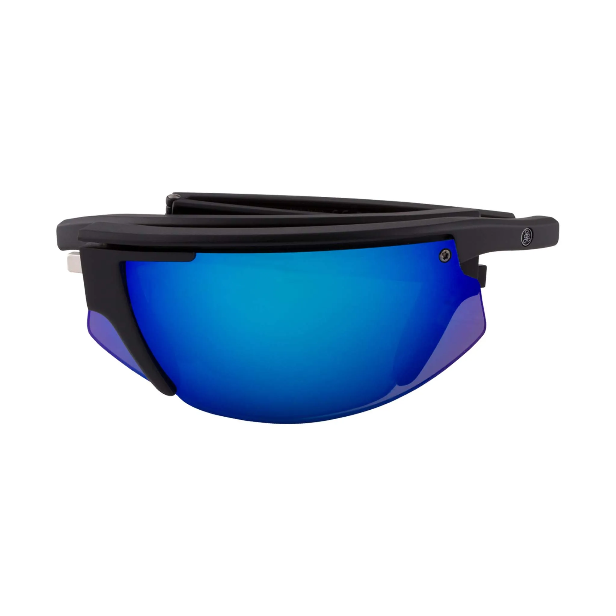 POPSTAR | Polarized, Matte Black, Blue Mirror, Small