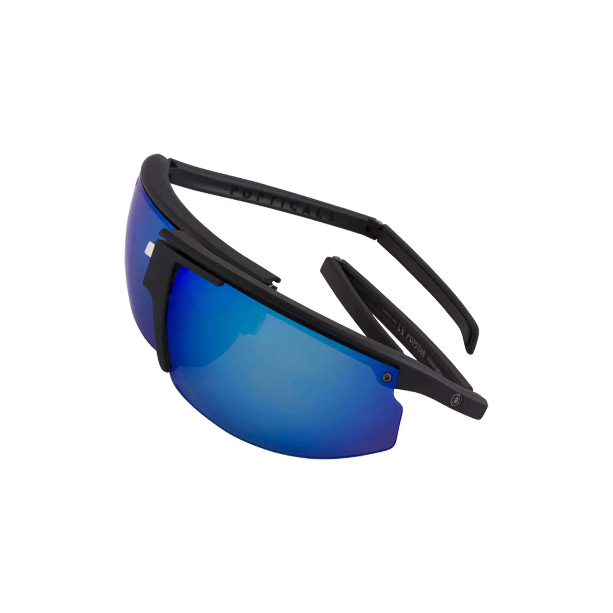 POPSTAR | Polarized, Matte Black, Blue Mirror