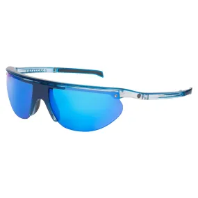 POPTRAIL | Polarized, Gloss Blue/Crystal, Blue Mirror, Small