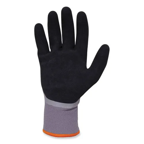 Proflex 7501 Coated Waterproof Winter Gloves, Gray, Medium, Pair, Ships In 1-3 Business Days