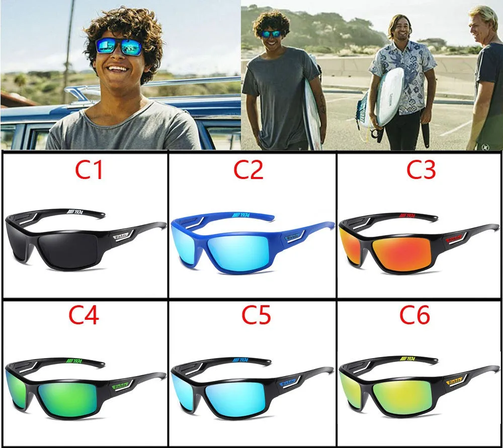 Sports windproof polarized sunglasses