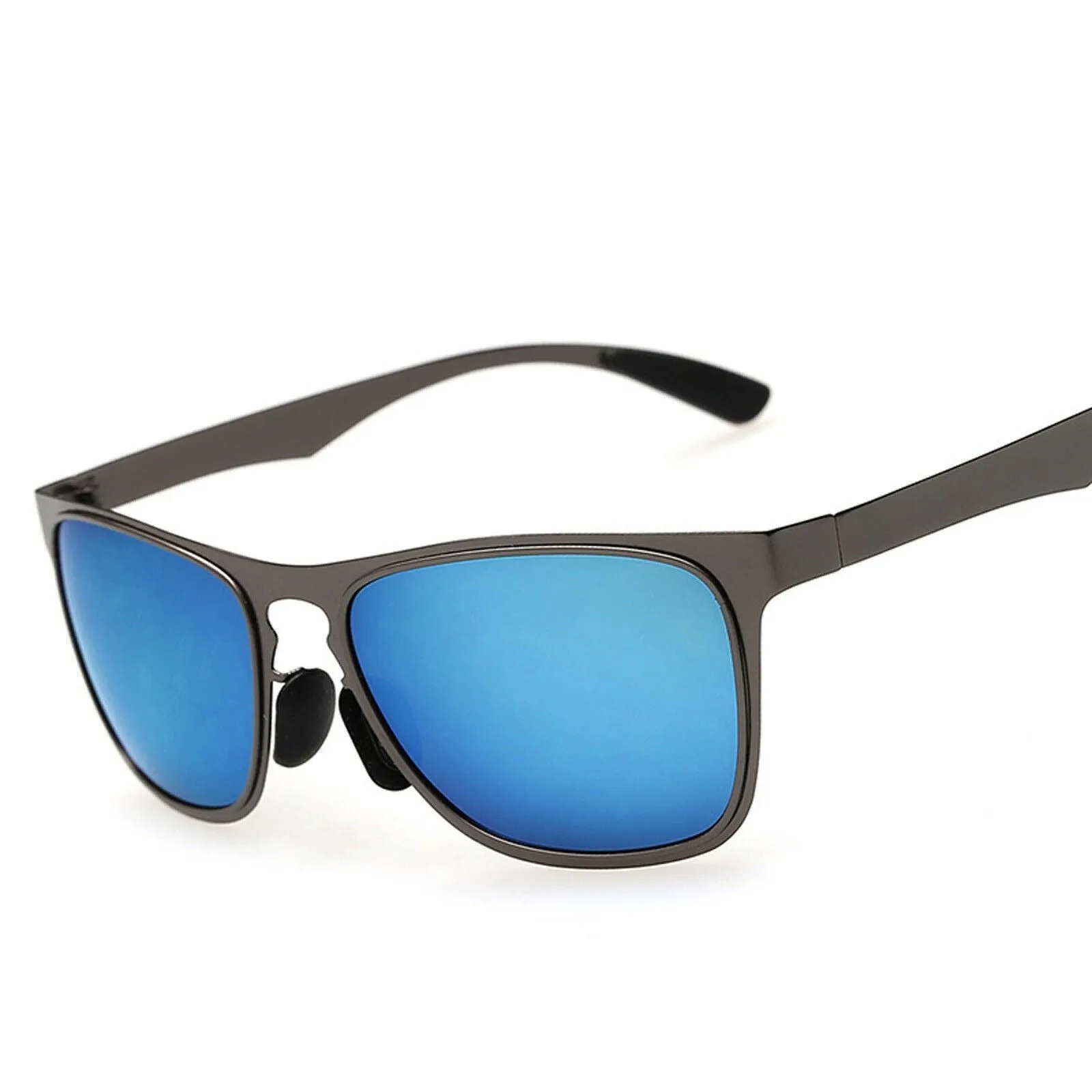 Sunglasses Mens UV400 Driving Outdoor Sports Fashion Eyewear With Hardcase