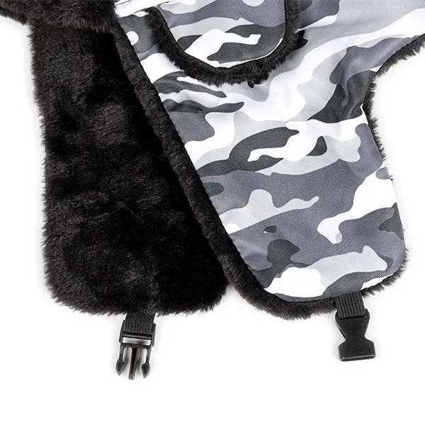 Trapper Hat | Snow Military Camo PreOrder