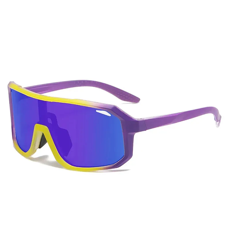 VeloVibe One-Piece Sports Sunglasses