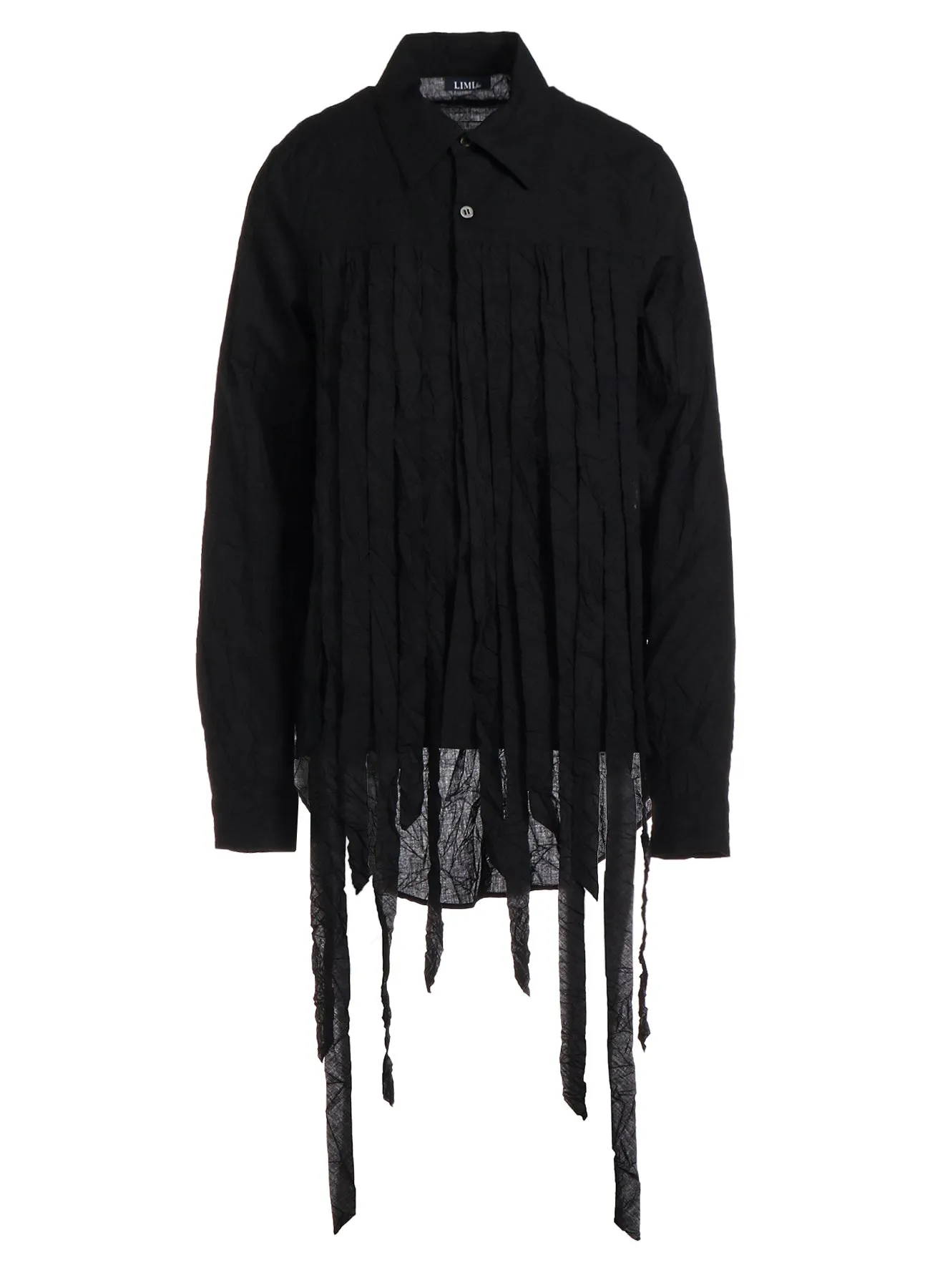 WASHER TYPEWRITER FRINGE SHIRT