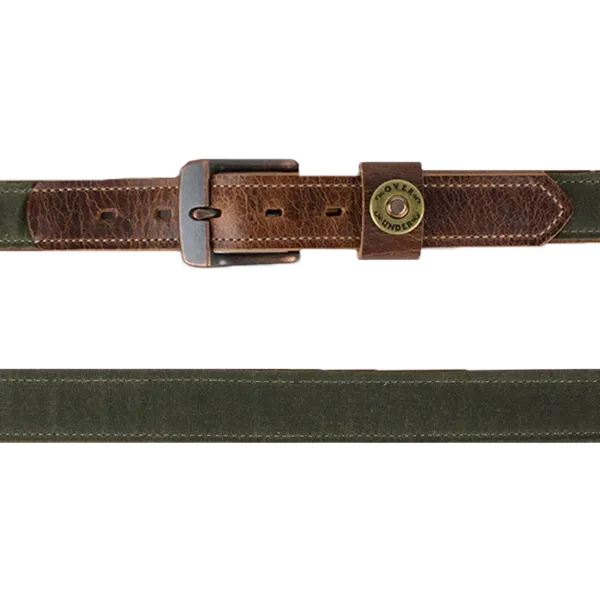 Waxed Canvas Belt